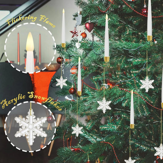 GlowMatic LED Candles - A Magical Holiday Glow + 50% OFF for 6 pcs