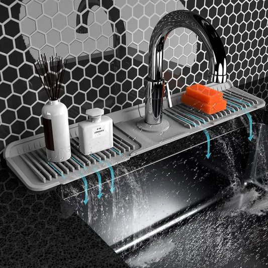 The AquaGuard Splash Mat - A Dry Countertop, Guaranteed + 50% OFF