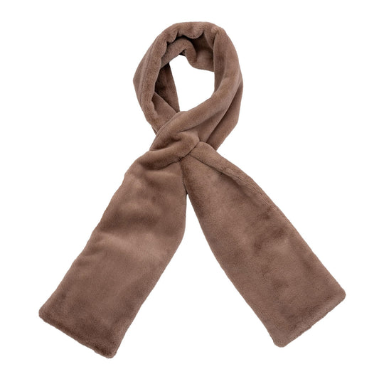 The ComfyHide Faux Fur Scarf - Secret Zipper Pocket, Ultra-Plush Comfort, and Stay-Put Design + 50% OFF