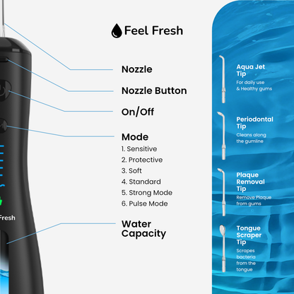 FreshFlow™ Water Flosser- 50 % OFF