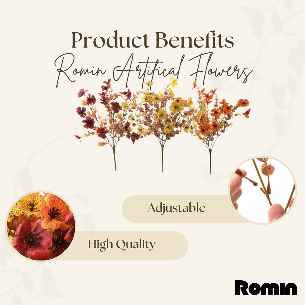 AutumnGlow™ Faux Floral Collection - 50 % OFF