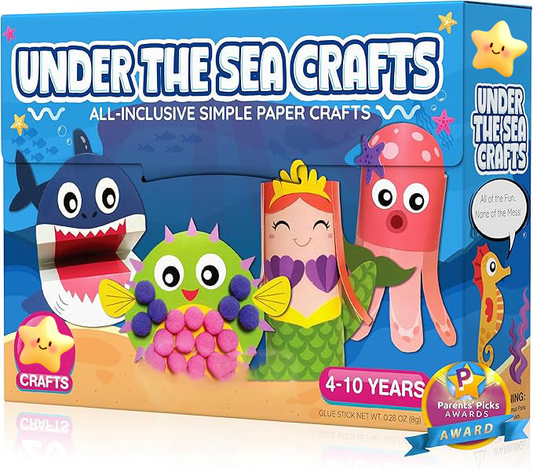 The ArtFlow Paper Crafts Book - Fun, Easy, and Mess-Free Creativity +  50% OFF