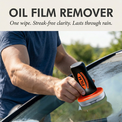 ClearForge™ – One-Wipe Oil Film Removal Glass Cleaner +_50% OFF