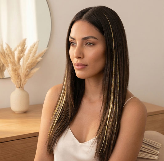 Lumette™ – Instant Clip-In Hair Tinsel | No Knots, No Salon, Pure Sparkle + 50% OFF