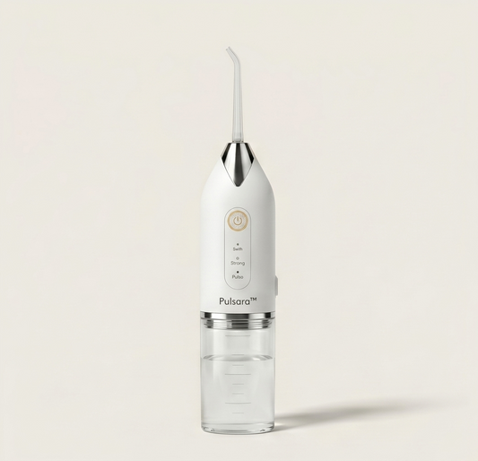 Pulsara™ – 4-Tip Portable Water Flosser for Deep Gum & Teeth Cleaning + 50% OFF