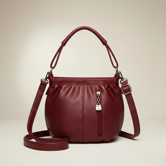 Velesse™ – Soft Vegan Leather Crossbody Shoulder Bag with Pockets + 50 %