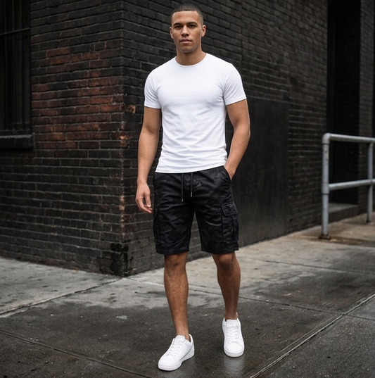 Ridgecroft™ – 5-Pocket Camo Cargo Shorts for Men + 50% OFF