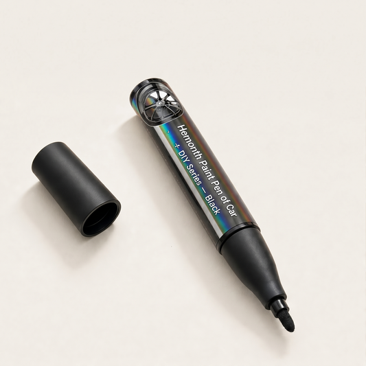 Homonth™ – Precision-Tip Black Rim Scratch Repair Pen with Clear Coat + 50% OFF