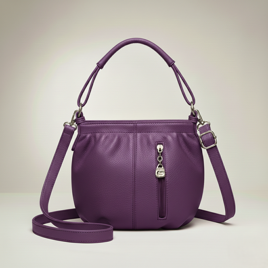 Velesse™ – Soft Vegan Leather Crossbody Shoulder Bag with Pockets + 50 %