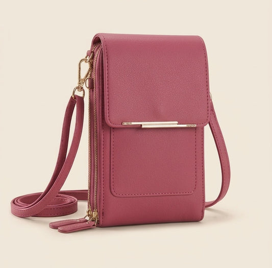 Latchly™ – Touchscreen Crossbody Phone Wallet with Card Slots + 50% OFF