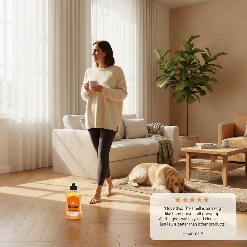 Gleamara™ – High Performance Multi-Surface Floor Cleaner with Fresh Scent + 50 % OFF