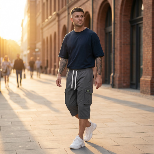 Driftwell™ – Breathable Cargo Capri Pants with Drawstring Waist + 50% OFF