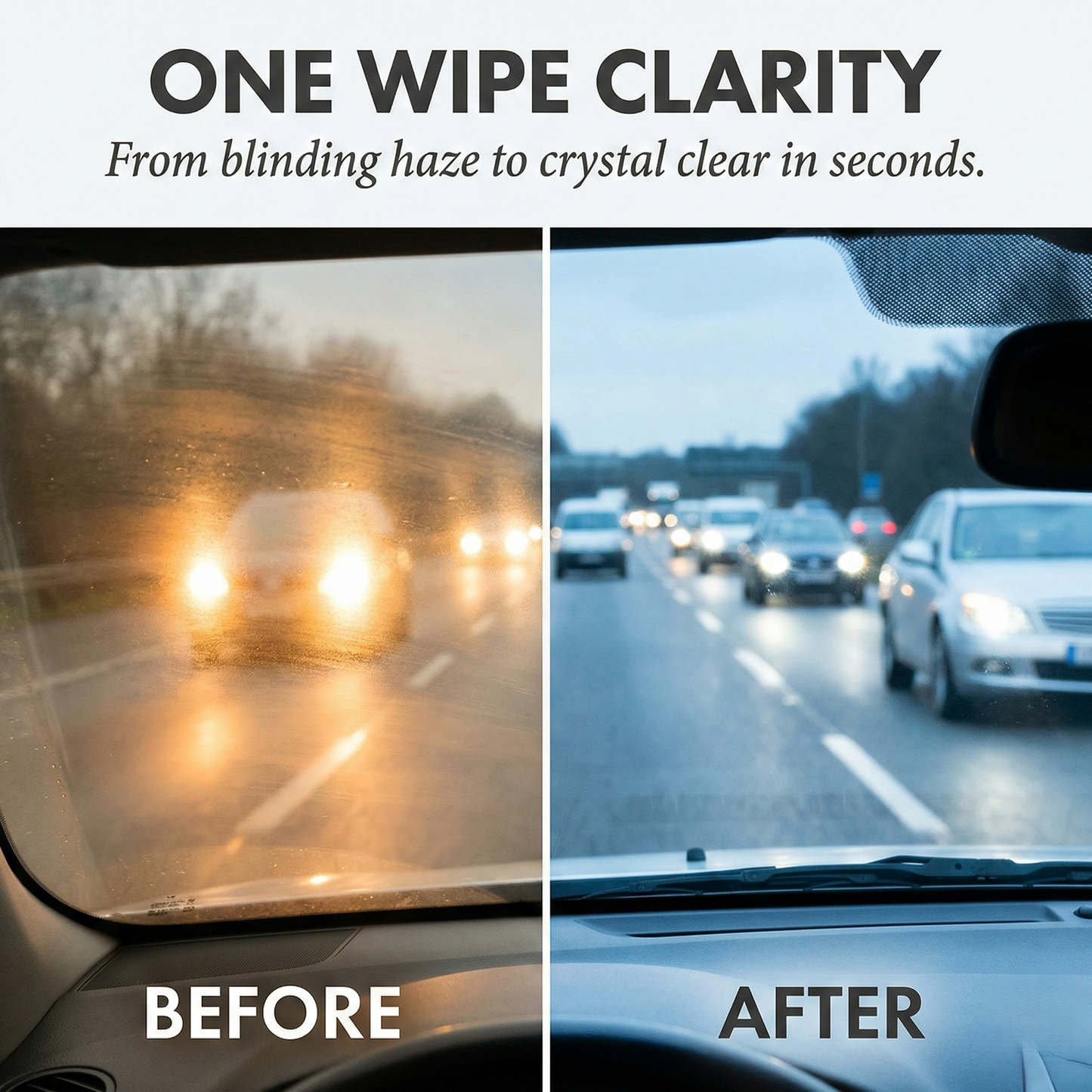 ClearForge™ – One-Wipe Oil Film Removal Glass Cleaner +_50% OFF