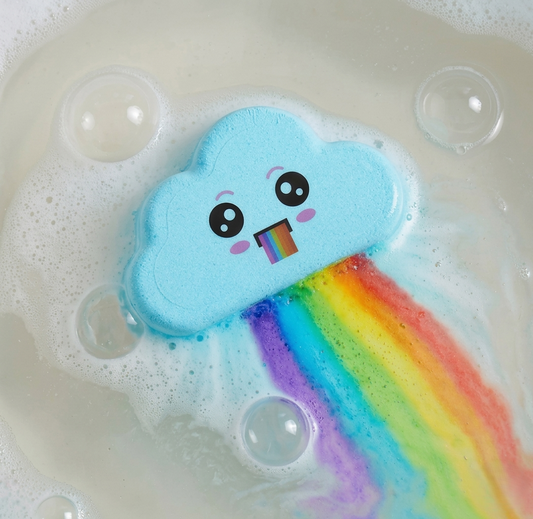 Sudspark™ – Rainbow Cloud Bath Bombs for Kids, Moisturizing & Skin-Safe+50% OFF