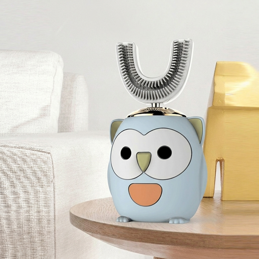 Grinzy™ – U-Shaped 360° Kids Electric Toothbrush + 50% OFF