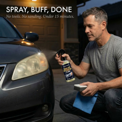 Clarivex™ – UV-Shield Headlight Restoration Fluid Kit +50% OFF