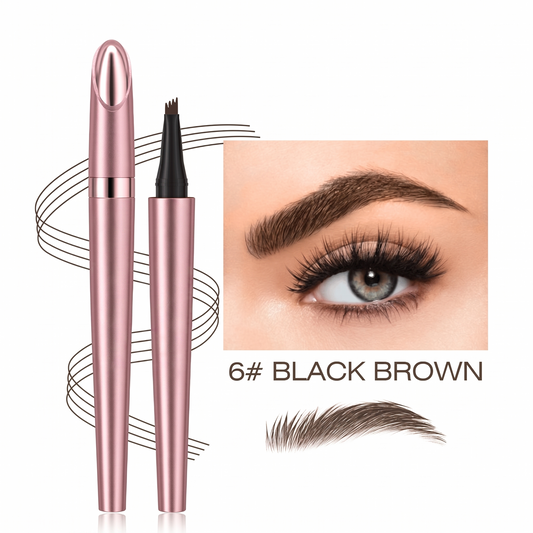 Plumara™ – Waterproof 4-Tip Micro-Fork Eyebrow Pencil for Natural Hair-Like Brows +Buy 1 Get 1 FREE