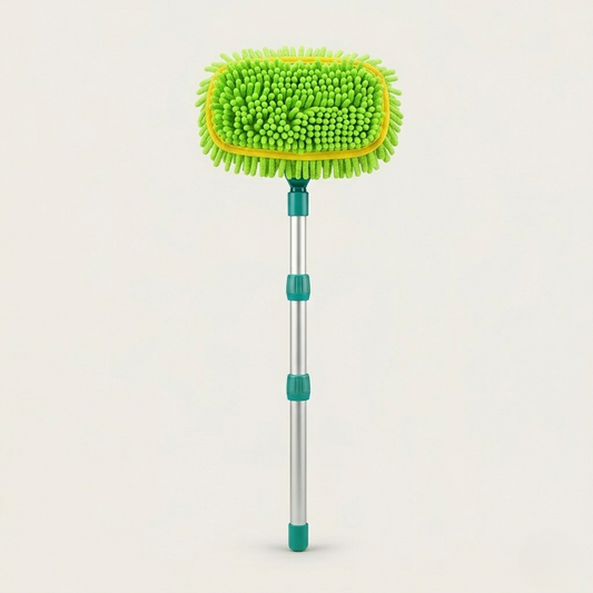 Gleamford™ – Telescopic Long Handle Car Wash Mop with Soft Chenille Head + 50%b OFF