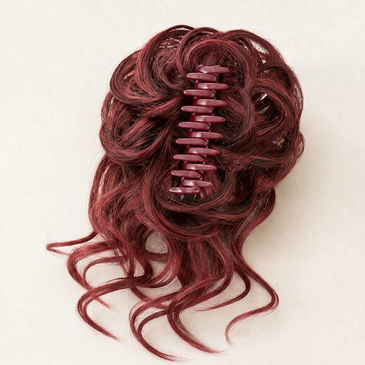 Lushe™ – Fluffy Volume Bun Hairpiece with Detachable Claw-Clip Design + 50% OFF