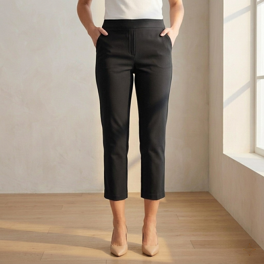 Plume™ – High Waist Pull-On Tummy Control Capri Pants for Women +50% OFF