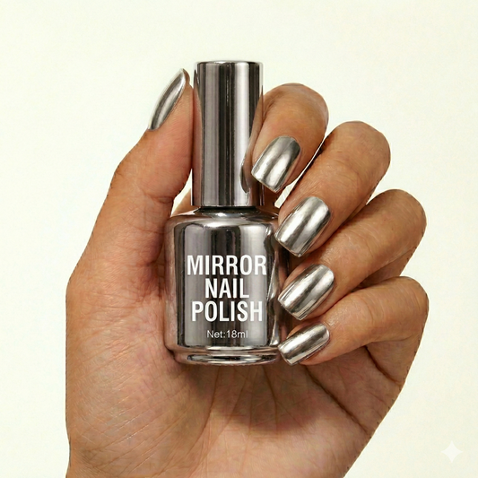 Lusoire™ – Liquid Mirror Chrome Nail Polish for Instant Salon-Shine Nails + 1+1 FREE