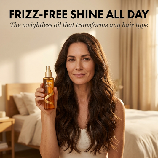 Lústre™ – Lightweight Anti-Frizz Hair Oil Spray | Instant Shine, Deep Repair & 72H Fragrance + 50% OFF