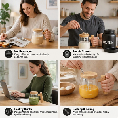 Brewmont™ – Auto-Stir Electric Mug with One-Touch Vortex Motor & Leak-Proof Lid + 50% OFF