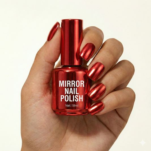 Lusoire™ – Liquid Mirror Chrome Nail Polish for Instant Salon-Shine Nails + 1+1 FREE