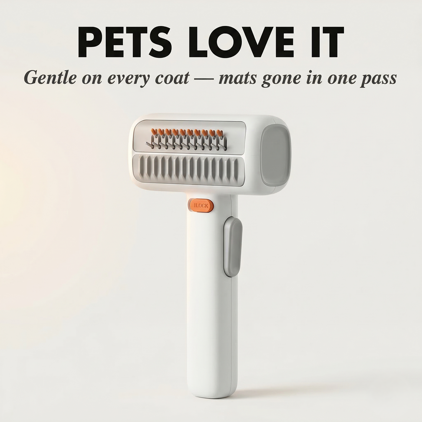 Moltara™ – 2-in-1 Dematting & Deshedding Grooming Comb for Dogs & Cats + 50% OFF
