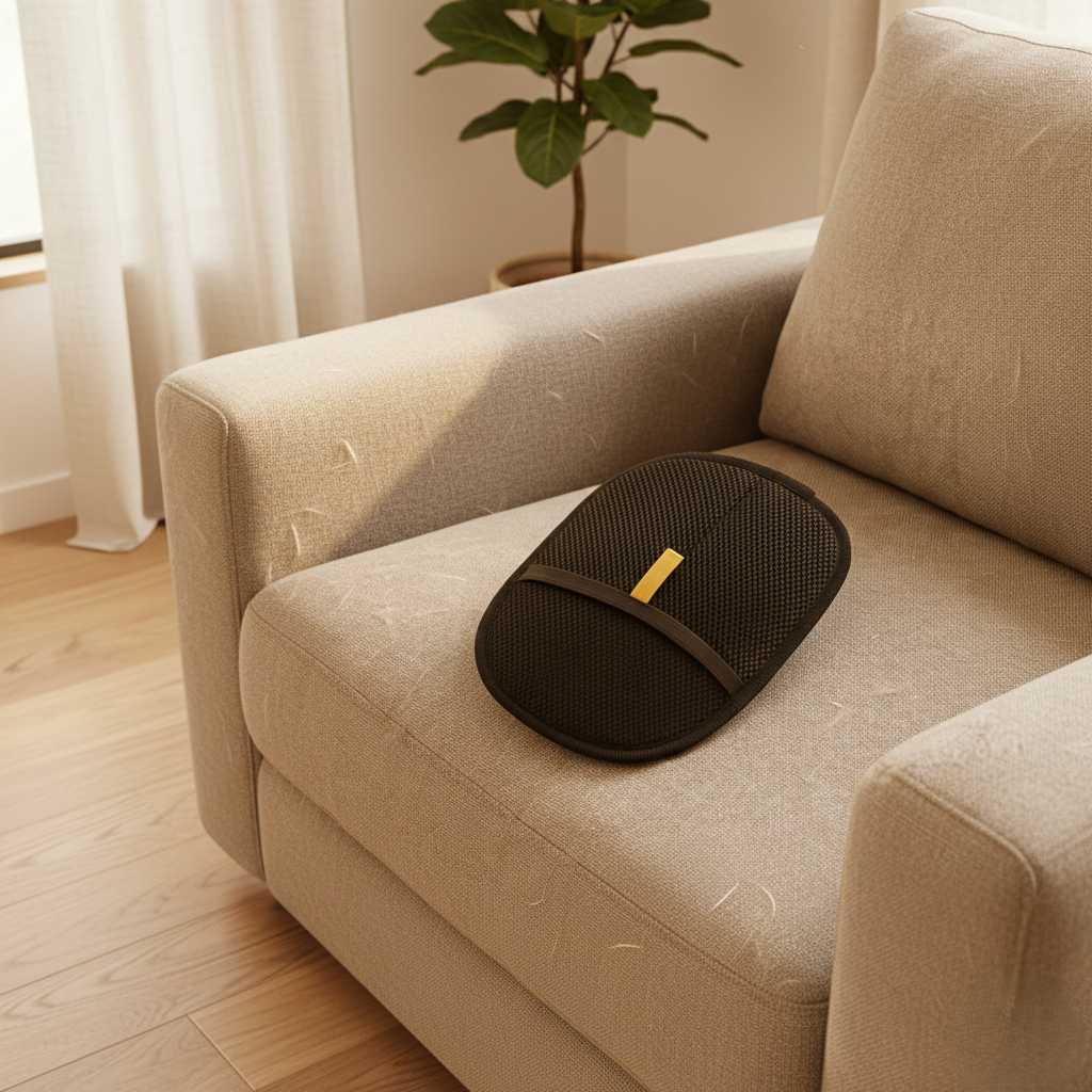 Furesse™ – Reusable Pet Hair Removal Glove for Furniture, Clothes & Car + 50 % OFF