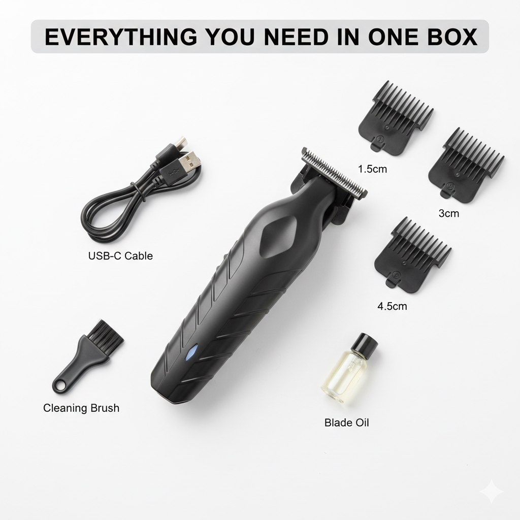 TrimMaster™ Professional Cordless Hair Clipper for Men + 50% OFF