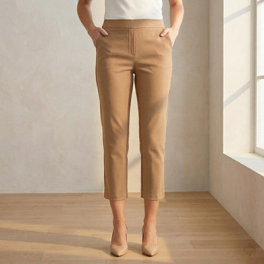 Plume™ – High Waist Pull-On Tummy Control Capri Pants for Women +50% OFF