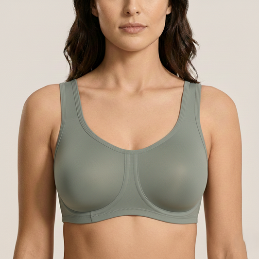 Steadfast™ – Outside-Wire High Impact Sports Bra for Fuller Busts + 50% OFF