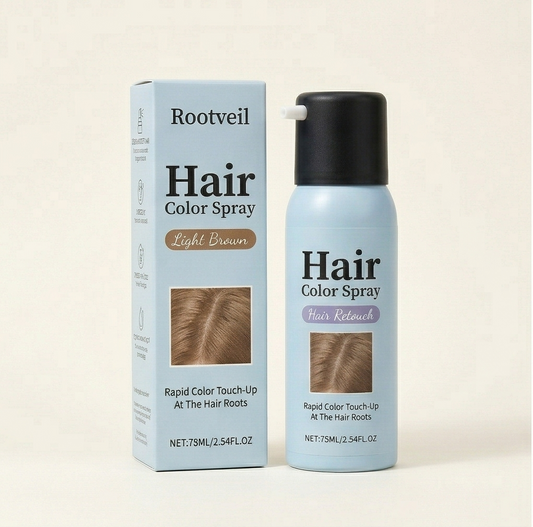 Rootveil™ – Plant-Based Instant Root Touch-Up Color Spray + 50% OFF