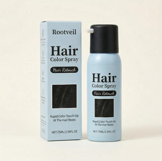 Rootveil™ – Plant-Based Instant Root Touch-Up Color Spray + 50% OFF