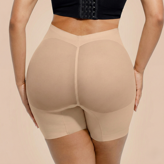 Contourelle™ – High-Waisted Seamless Sculpting Shorts with Butt Lift +50% OFF