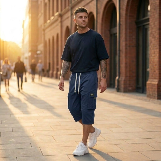 Driftwell™ – Breathable Cargo Capri Pants with Drawstring Waist + 50% OFF
