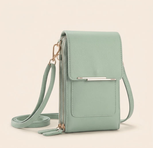 Latchly™ – Touchscreen Crossbody Phone Wallet with Card Slots + 50% OFF