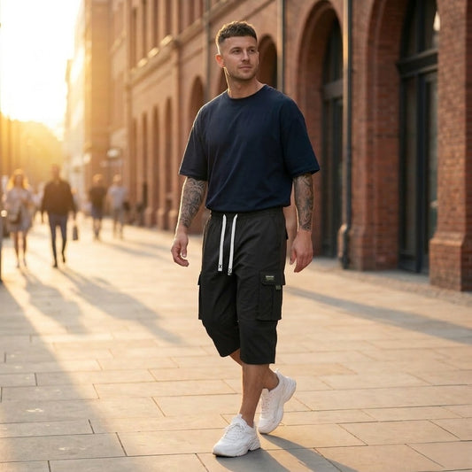 Driftwell™ – Breathable Cargo Capri Pants with Drawstring Waist + 50% OFF