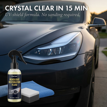 Clarivex™ – UV-Shield Headlight Restoration Fluid Kit +50% OFF