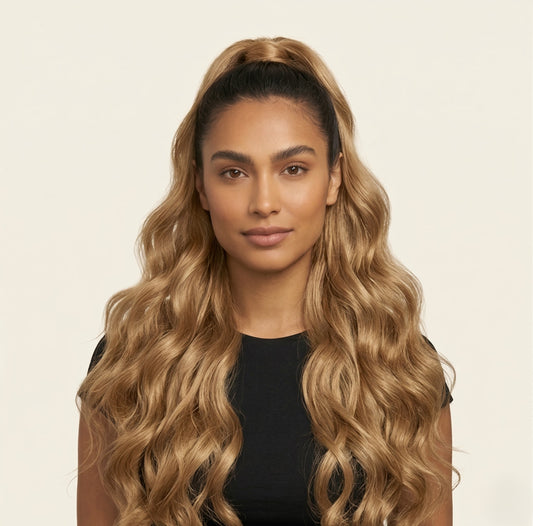 GlowMane™ – Long Curly Wavy Clip-In Ponytail Hair Extension + 50% OFF