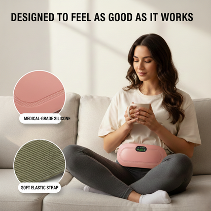 Calmesse™ – Cordless Heating Pad & Massage Belt for Period Cramp Relief + 50 % OFF