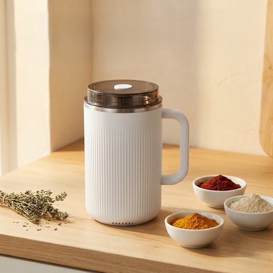 Millwick™ – Fast-Grind Stainless Steel Grain & Spice Grinder + 50% OFF