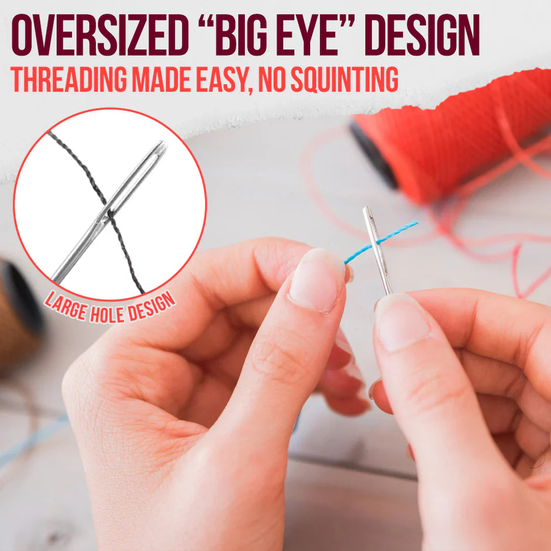 The AuraThread Steel Needle Kit - Thread Instantly. No Squinting. No F ...