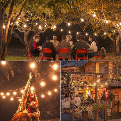 SolarGlow Festoon Lights - A Glowing Oasis, Instantly + 50% OFF