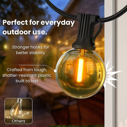 SolarGlow Festoon Lights - A Glowing Oasis, Instantly + 50% OFF