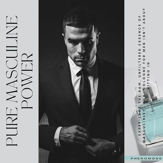 The AuraCharm Pheromone Cologne - Sophisticated Scent for Lasting Confidence + 50% OFF