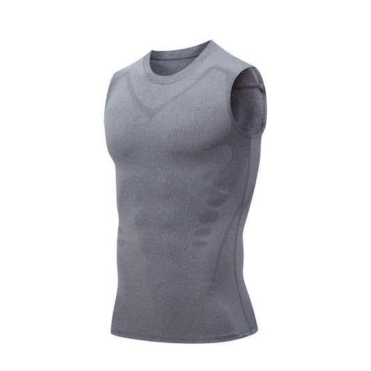 Coremont™ – Ionic Ice-Silk Compression Body Shaping Vest for Men + 50% OFF