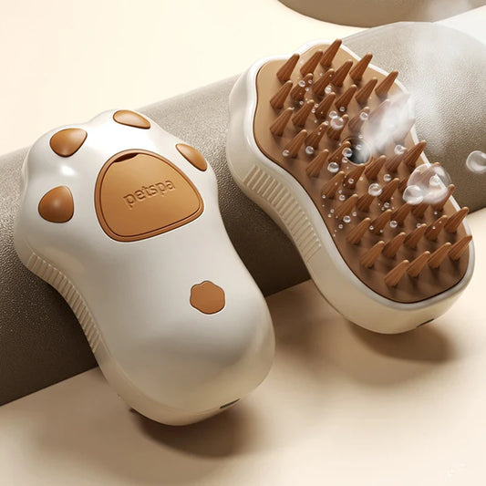 The AquaGroom 3-in-1 Steamy Brush - Grooming That Feels Like a Spa Day + 50% OFF