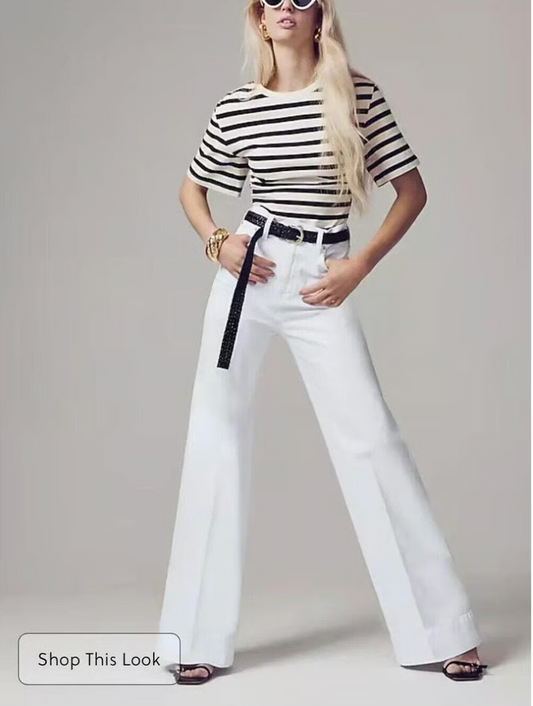 Skyline Wide-Leg Jeans- 50 % OFF
